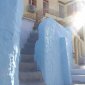 Blue Stairs in the Sun By Denn Santoro